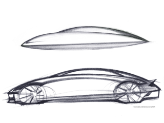 Hyundaijev dugo očekivani IONIQ 6 napokon predstavljen u konceptnoj skici
